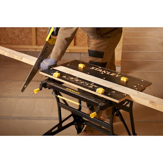 Stanley 2-in-1 Folding Workbench & Vice