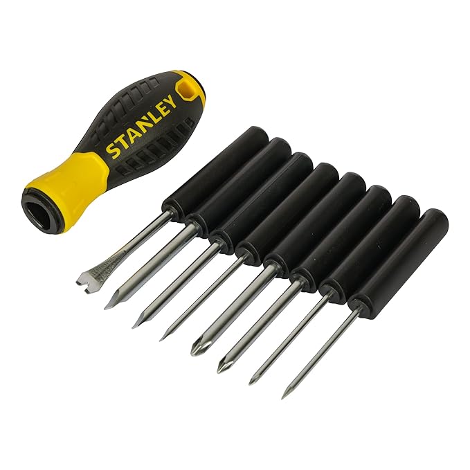 Stanley 9‑Way Professional Screwdriver Set - Tools Warehouse