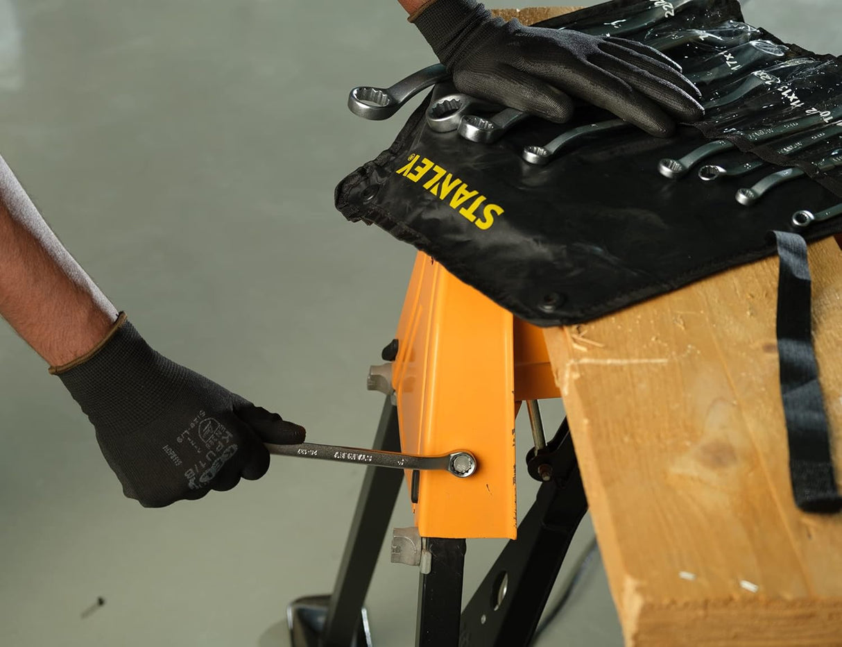 Stanley 9pc Offset Ring Spanner Set - Tools Warehouse