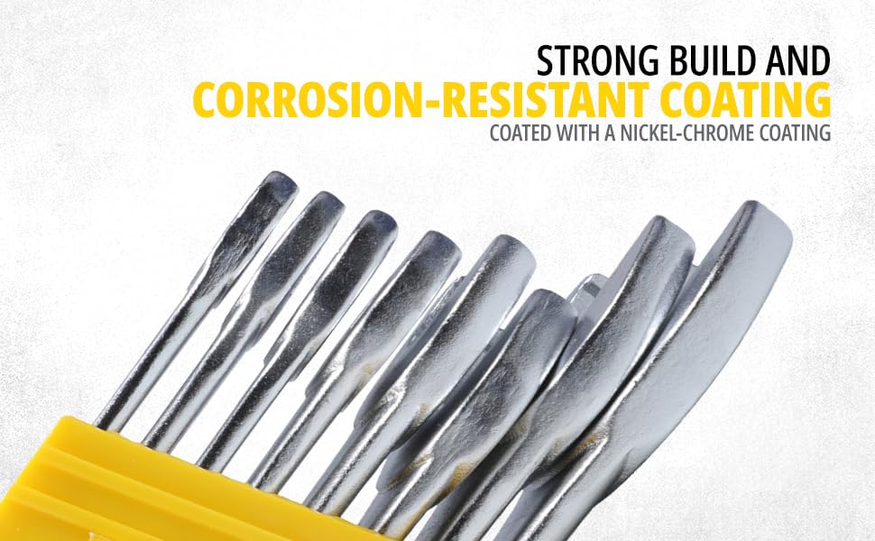 Stanley Combination Spanner Set - CRV - Tools Warehouse