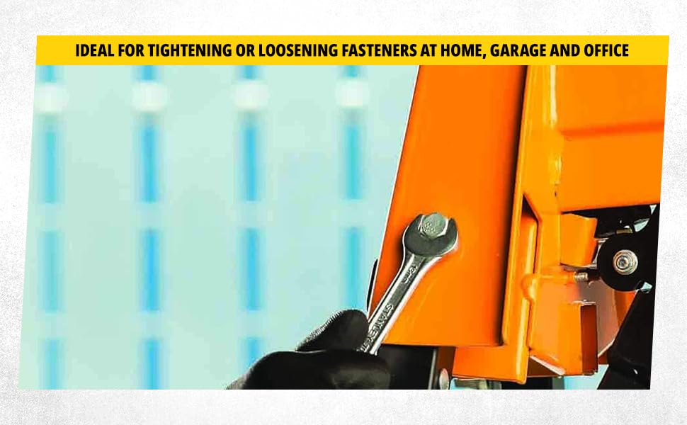 Stanley Combination Spanner Set - CRV - Tools Warehouse