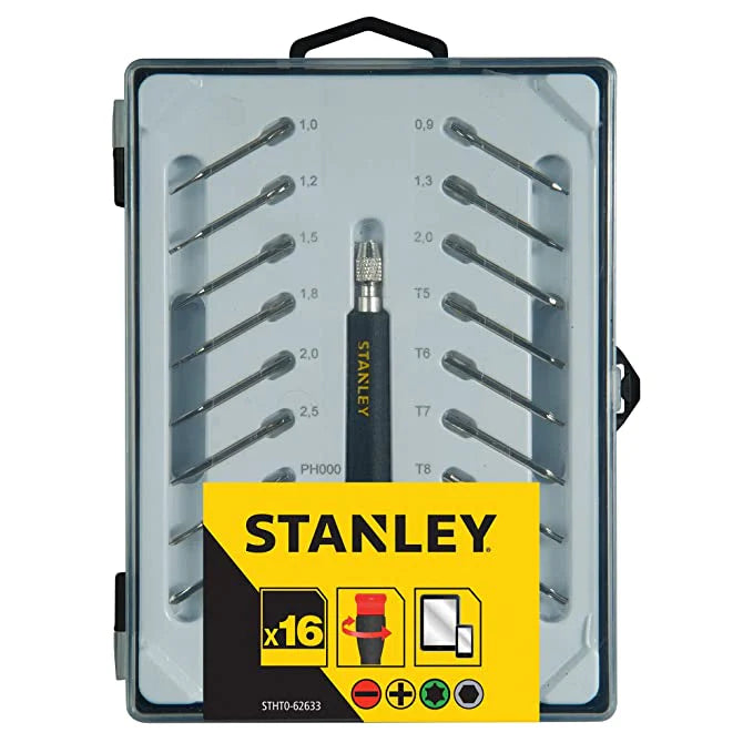 Stanley Multibit Precision Screwdriver Set - Tools Warehouse