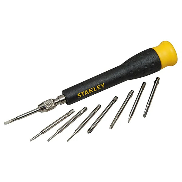 Stanley Multibit Precision Screwdriver Set - Tools Warehouse
