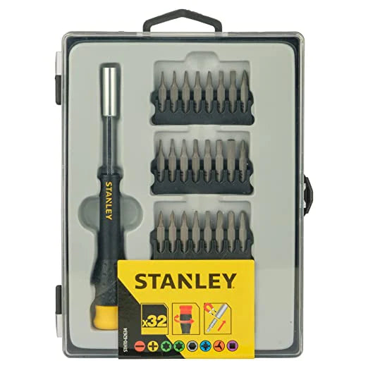 Stanley Multibit Precision Screwdriver Set - Tools Warehouse