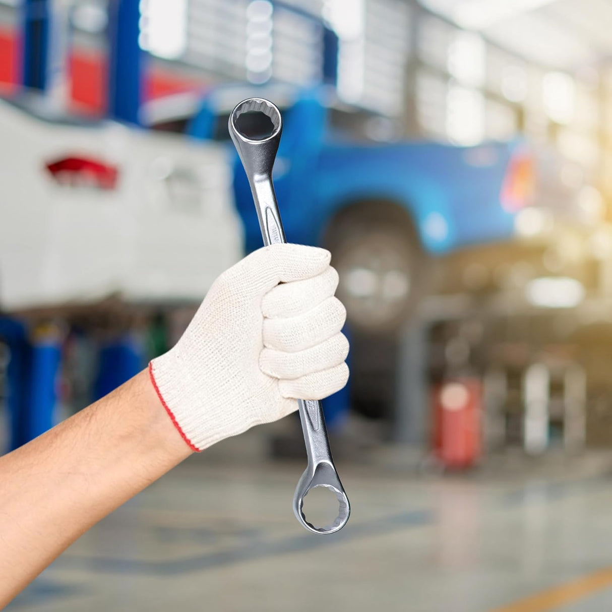 Stanley Offset Ring Spanner Set CRV - Tools Warehouse