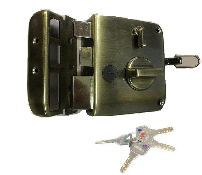 Tribolt Ultra XL+ Rim Lock | Godrej
