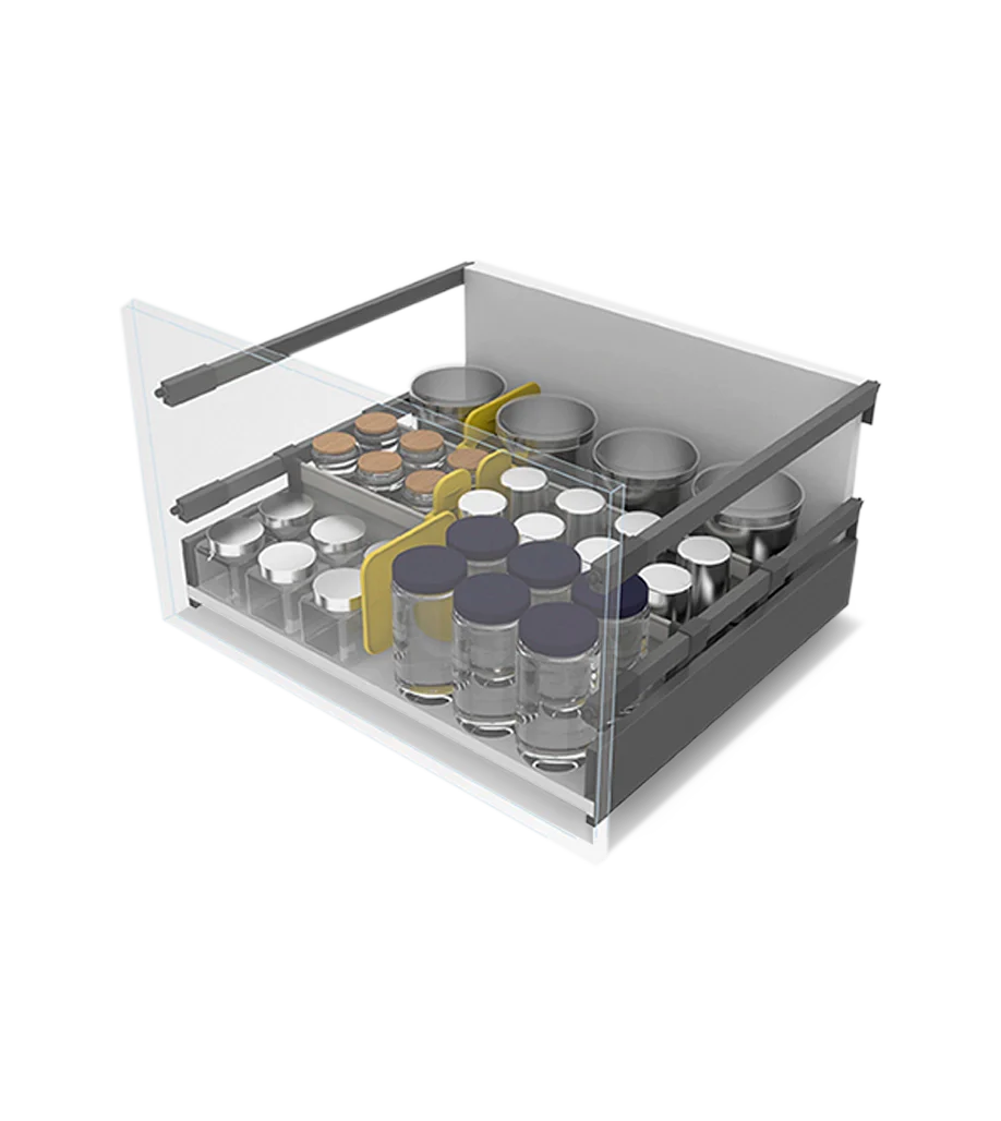 Godrej Universal Skido Anthracite Wire Basket Organiser for Containers