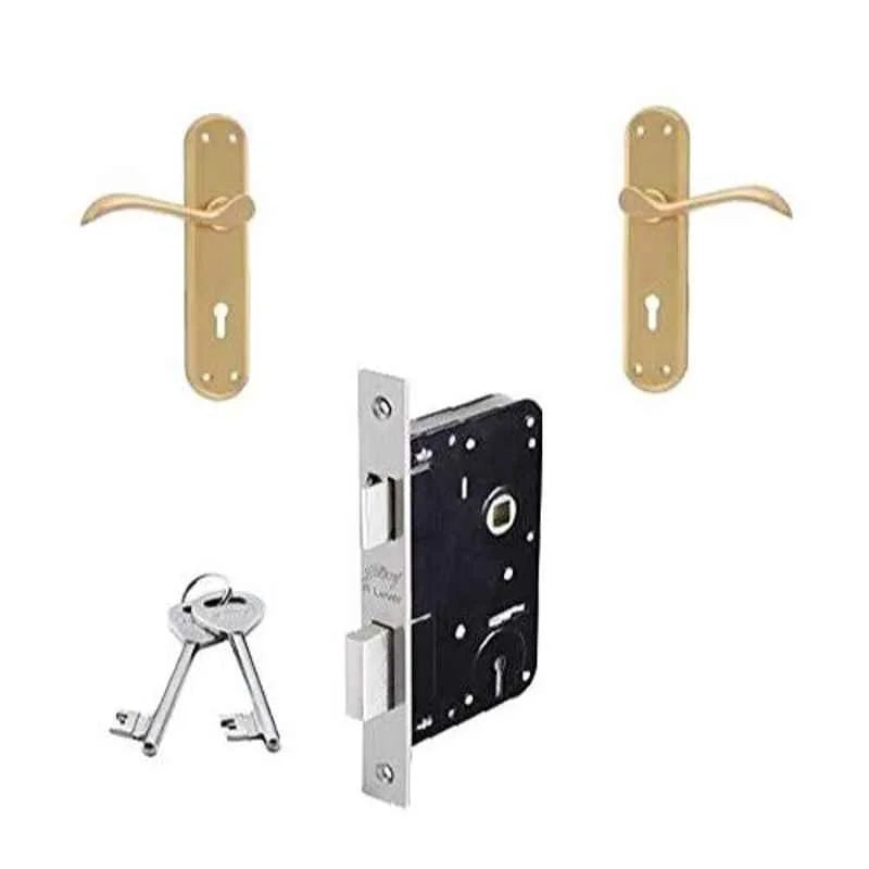 Venus 6 Lever Mortise Lock Brass Model 7297