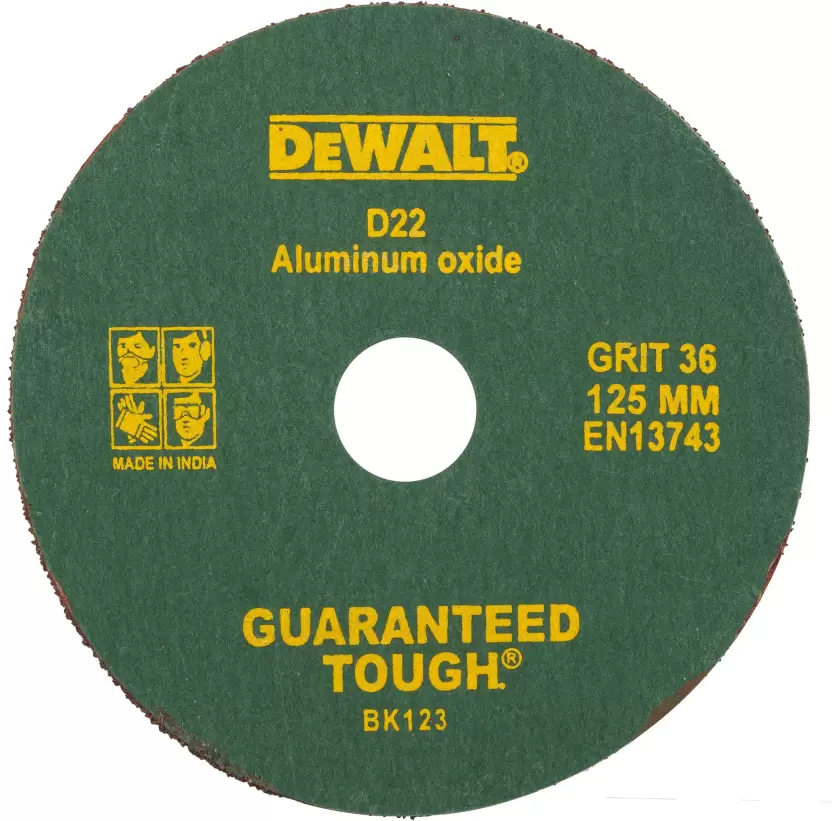 DeWalt D22 Aluminium Oxide Sandpaper Disc