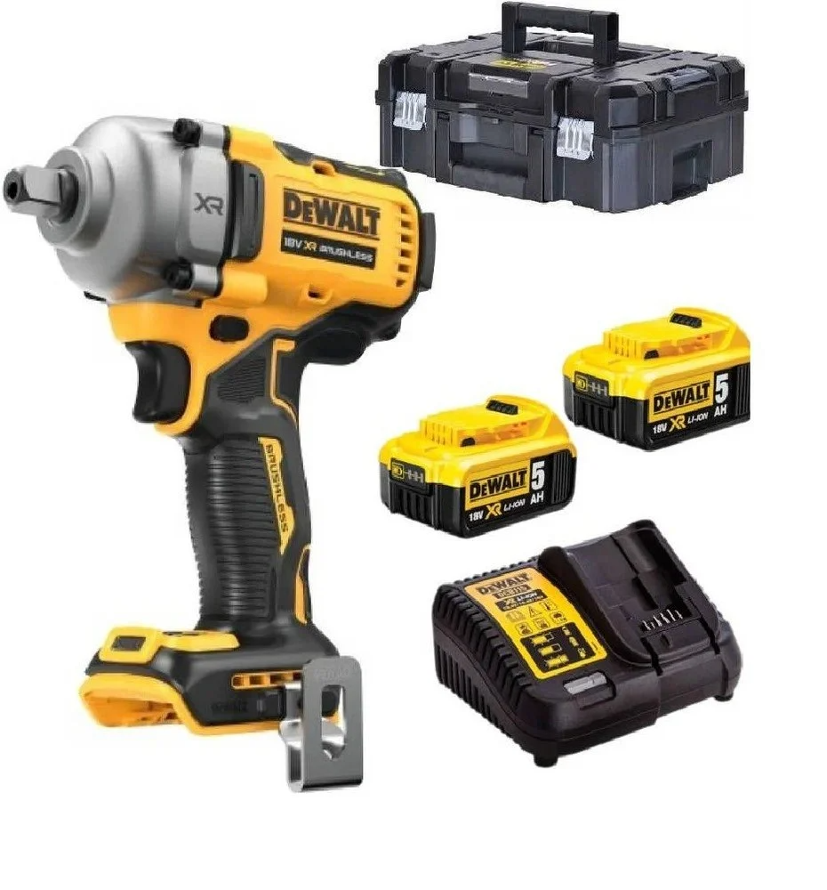 DeWalt DCF892P2T 20V 5Ah Mid‑Range Impact Wrench Kit