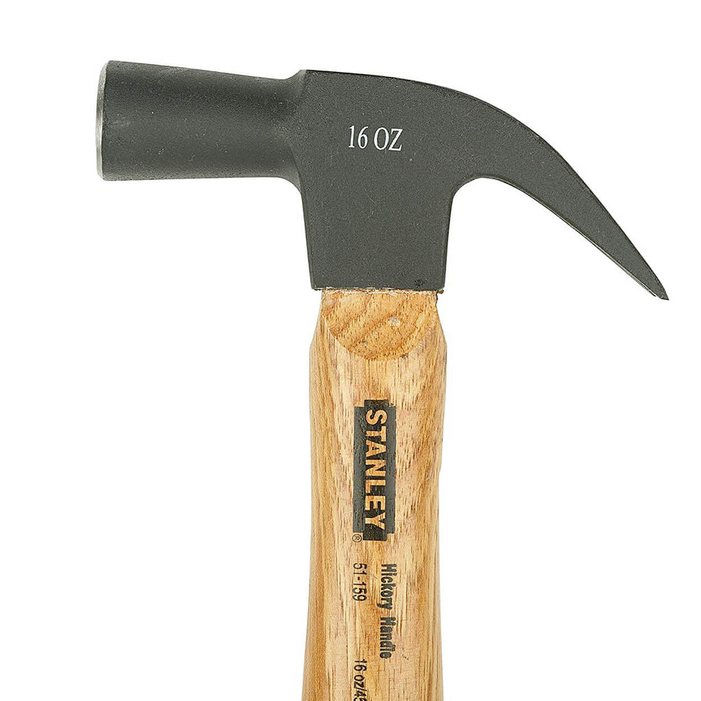 Stanley 450g Wood Handle Nail Hammer 16"