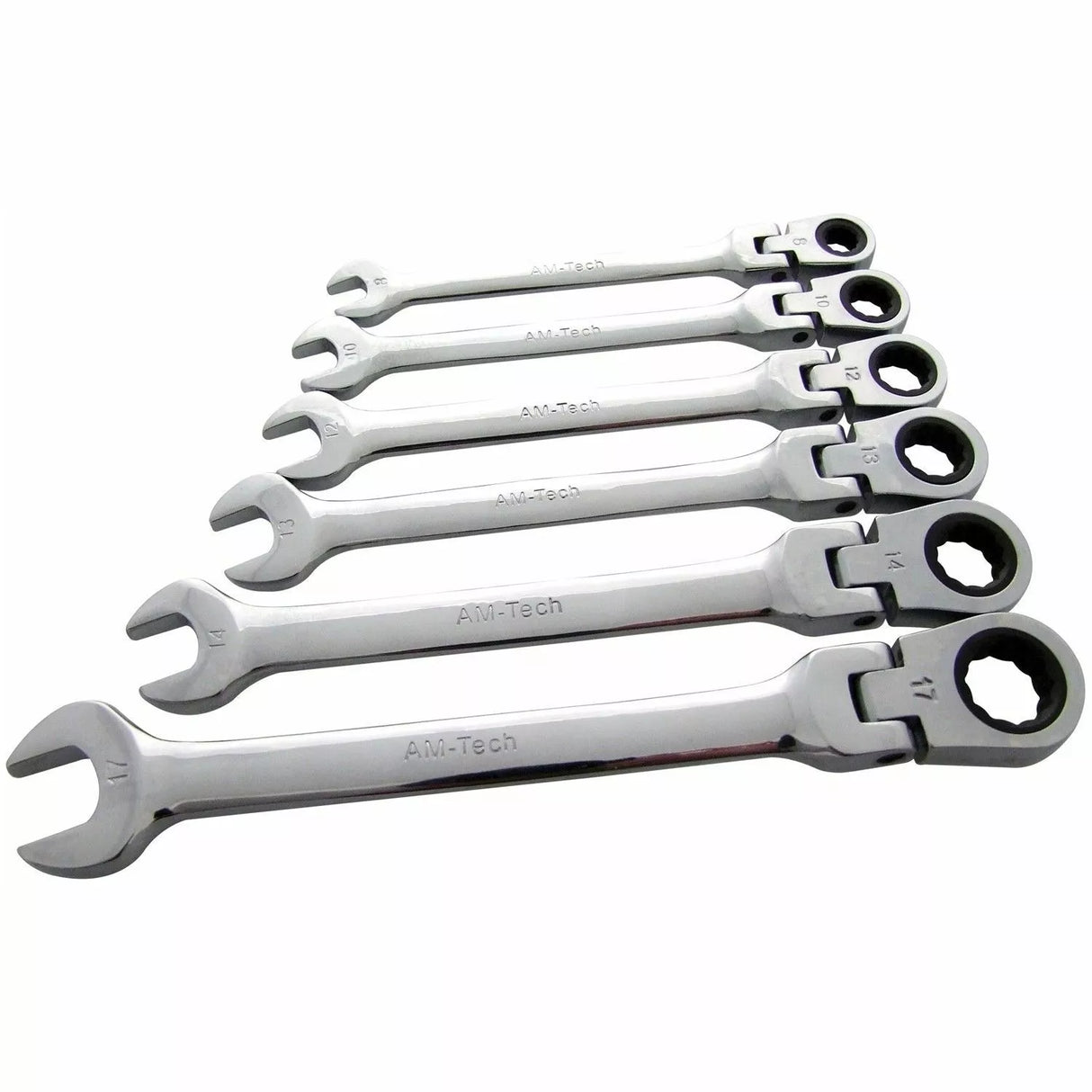 Stanley Flex Ratcheting Spanner Set 6pc - Tools Warehouse