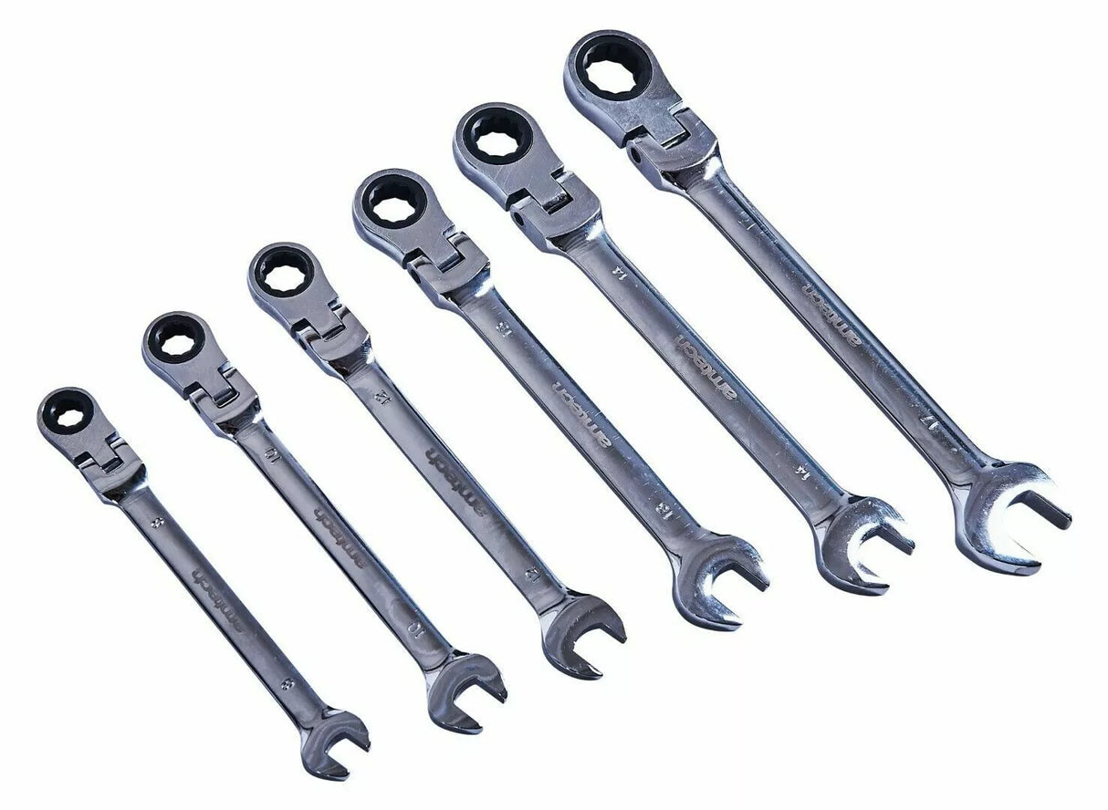 Stanley Flex Ratcheting Spanner Set 6pc - Tools Warehouse