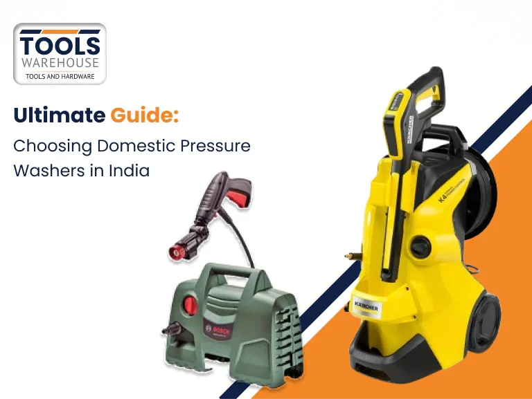 Buy The Best Domestic Pressure Washer for Home in India