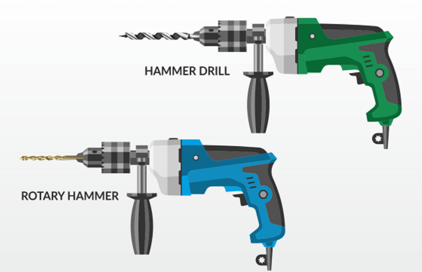 Rotary Hammer Vs Hammer Drill: Differences Explained