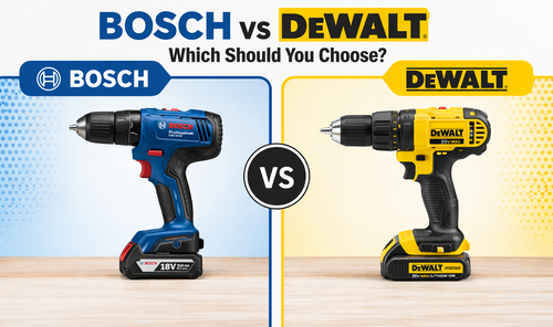 Bosch vs DeWalt: Side-by-Side Comparison to Choose the Right Power Tool