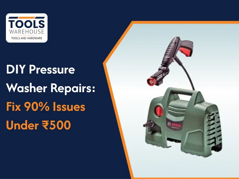 DIY pressure washer repairs and fix 90 percent of the issues at 500