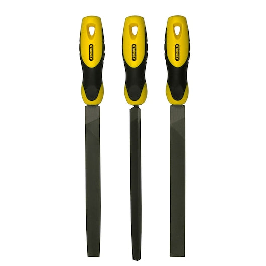 Stanley 200 mm File Set (Pack Of 3 Pcs)