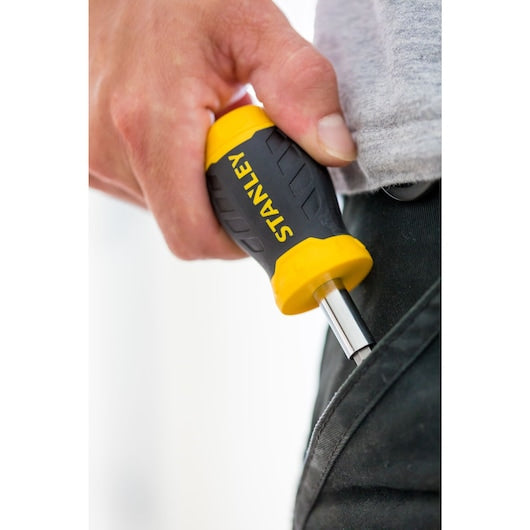 STANLEY MULTIBIT STUBBY SCREWDRIVER