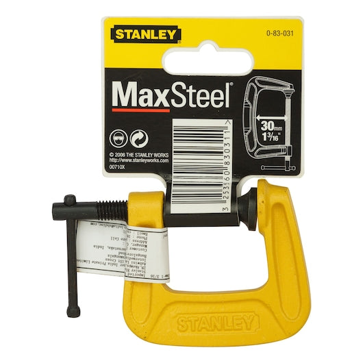 Stanley 25 mm / 1 Inch MaxSteel G-Clamp