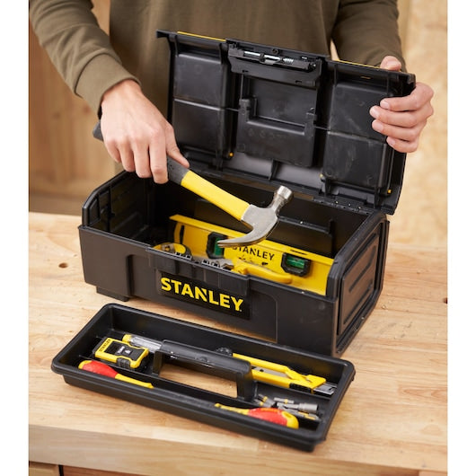 Stanley 16 Inch One Touch Tool Box