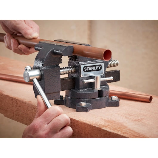 Stanley 100mm Heavy Duty Bench Vice 4"