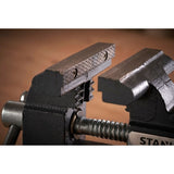 Stanley 100mm MaxSteel Light Duty Bench Vice 4"