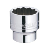 Stanley 34mm 1/2" Drive Socket 12PT
