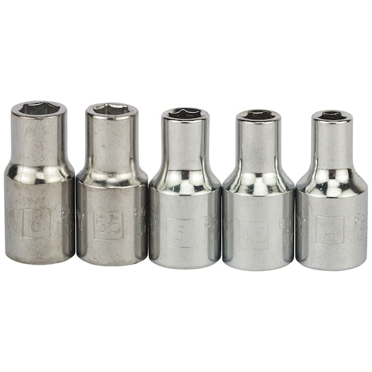 Stanley 35-Pc 1/4" Drive 6PT Socket & Bit Kit