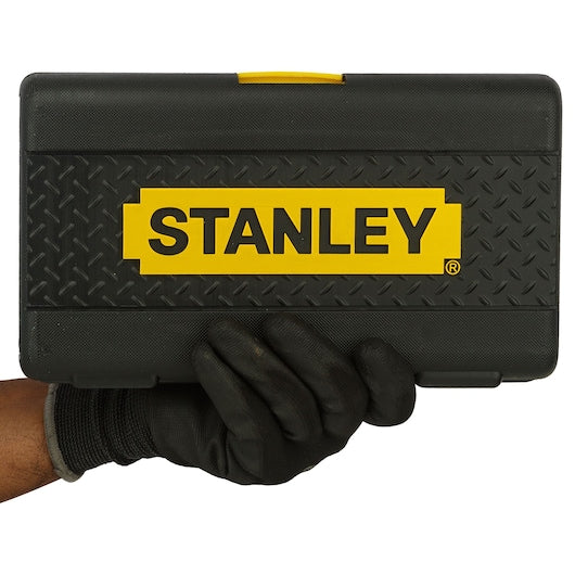 Stanley 35 Pcs 1/4 Inch Sq. Drive 6 PT Socket and Bit Mechanic Tool Kit