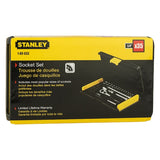 Stanley 35 Pcs 1/4 Inch Sq. Drive 6 PT Socket and Bit Mechanic Tool Kit