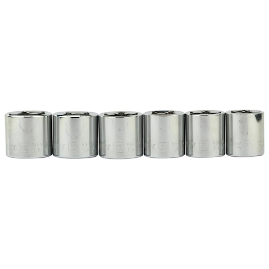 Stanley STMT82672-0 1/4" Compact Socket Set 37Pcs