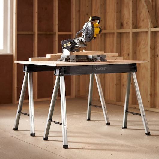 Stanley Foldable Aluminium Sawhorse 340kg
