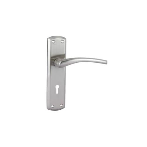 ELC 01 6 Lever Mortise Lock Satin Steel Model 7383