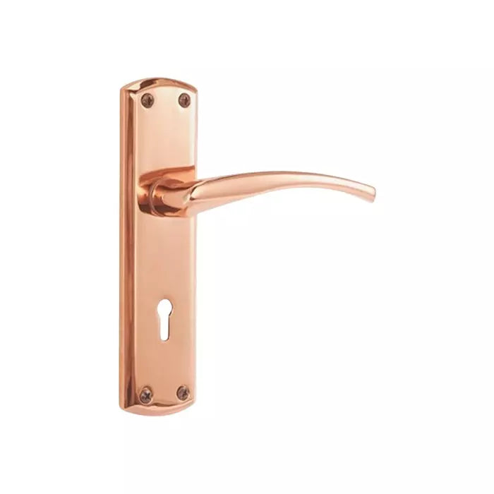 ELC 01 6 Lever Mortise Lock Rose Gold Model 6619
