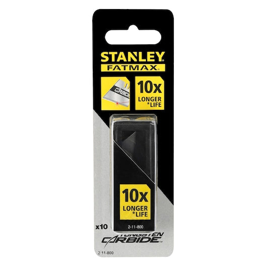 Stanley 19mm FatMax Carbide Utility Blades 10Pc
