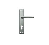 Godrej NEH07 240mm Door Handle Set 1CK - Satin Steel