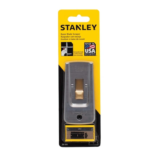 Stanley 95mm Professional Glass Scraper 5 Blades