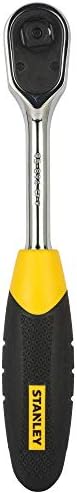 Stanley 3/8 Inch Sq. Drive Metal Quick Release Pear Head Ratchet