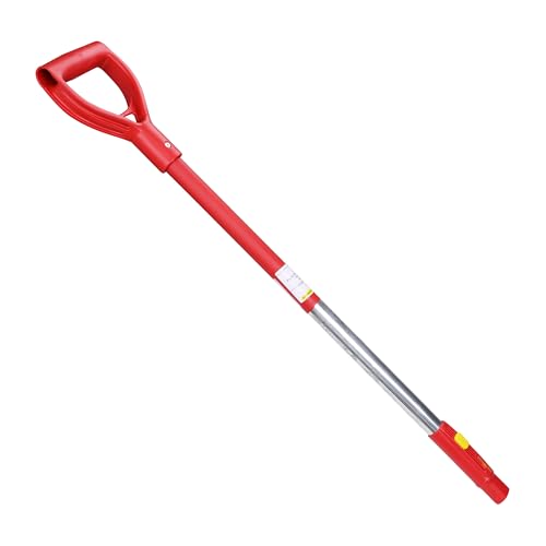 WOLF-Garten 71BED013650 ZM-v4 Vario Aluminium Handle - Red & Yellow