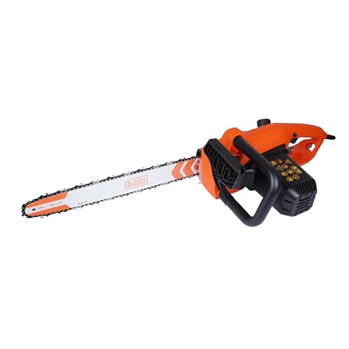 BLACK+DECKER BECS2245-IN 18 Inch, 2200W Corded Chainsaw With Chain Brake System