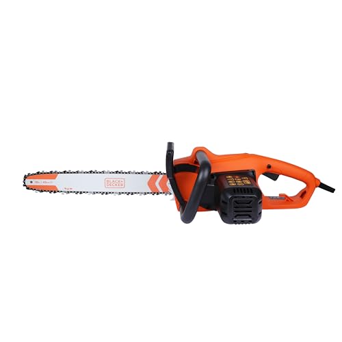 BLACK+DECKER BECS2245-IN 18 Inch, 2200W Corded Chainsaw With Chain Brake System