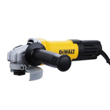 DEWALT DWE750S-B1,750Watt, 4" (100mm) Ultra SLIM Heavy Duty Angle Grinder Engineered For Heavy Duty Applications with Spindle Lock and Toggle Switch, 2 Year Manufacturer Warranty(SIDE HANDLE INCLUDED)