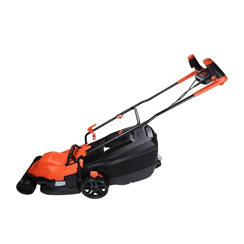 BLACK+DECKER BEMW471BH-B1 1600W Electric Lawn Mower With Bike Handle