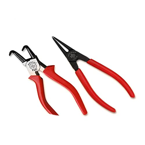 Taparia 220Mm Bent Nose Circlip Pliers Internal 1442-9S