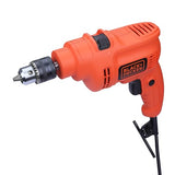 BLACK+DECKER KR5010 550W 10mm Single Speed Hammer Drill/Driver(orange)