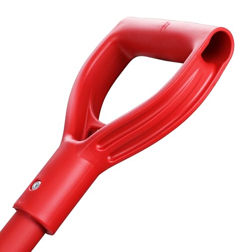 WOLF-Garten 71BED013650 ZM-v4 Vario Aluminium Handle - Red & Yellow