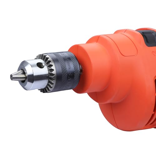 BLACK+DECKER KR5010 550W 10mm Single Speed Hammer Drill/Driver(orange)