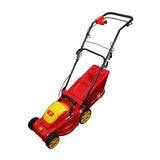 WOLF Garten 1400W 3500 RPM Electric 3-in-1 Push Lawn Mower with Soft Grip Handle