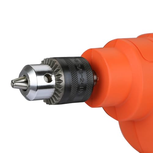 BLACK+DECKER KR5010 550W 10mm Single Speed Hammer Drill/Driver(orange)